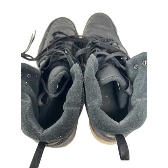 Nike Court Vision Mid Black Phantom Sneakers Mens 13 - Picture 6 of 7